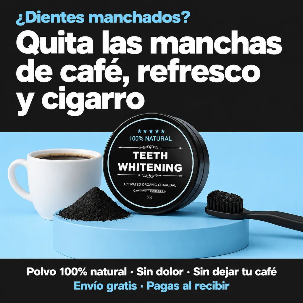Blanqueador De Dientes Carbon