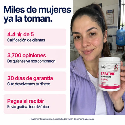 Creatina para Mujer