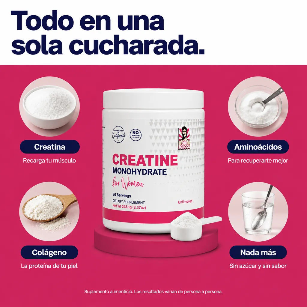 Creatina para Mujer