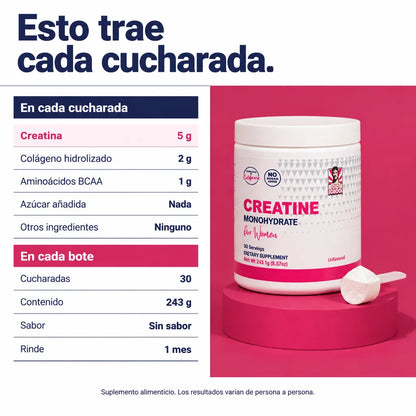 Creatina para Mujer