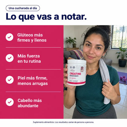 Creatina para Mujer